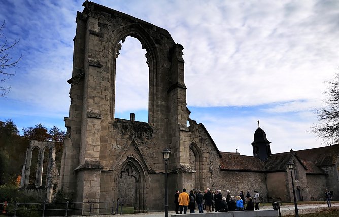 Sonderführung am Reformationstag (Foto: © ZisterzienserMuseum Kloster Walkenried, A. Behnk) Sonderführung am Reformationstag (Foto: © ZisterzienserMuseum Kloster Walkenried, A. Behnk)