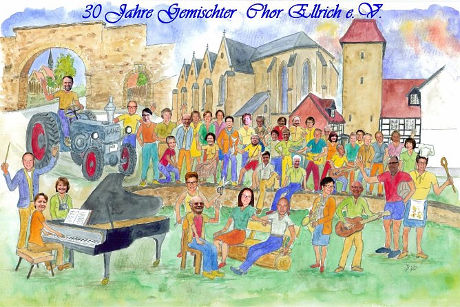 Der gemischte Chor Ellrich (Foto: Matthias Eichel)