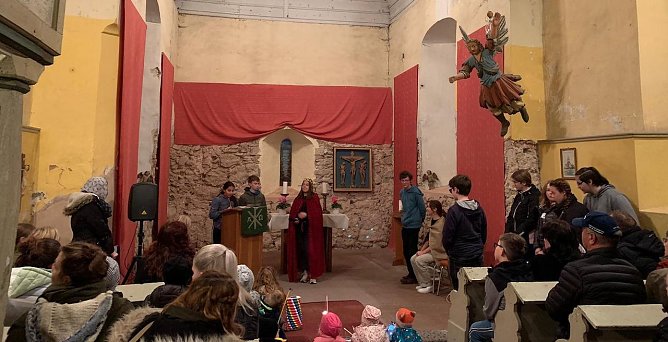 Martiniauff&uuml;hrung in der Kleinbodunger Kirche (Foto: Daniela Steinecke)