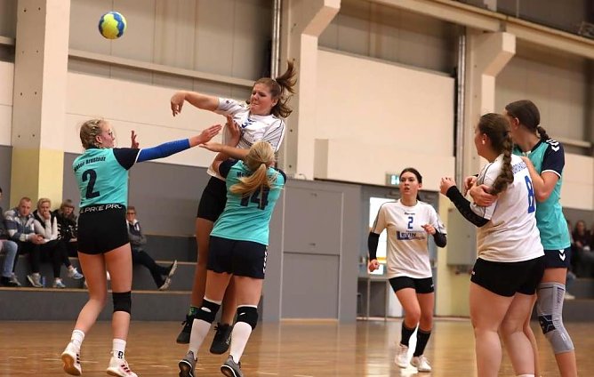 Erfolgreiche NSV-Mädchen im Einsatz (Foto: NSV) Erfolgreiche NSV-Mädchen im Einsatz (Foto: NSV)