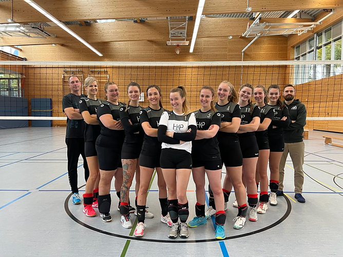 Bleicherodes Volleyballerinen freuen sich auf ein Heimdoppel (Foto: Andre Kretzschmar)