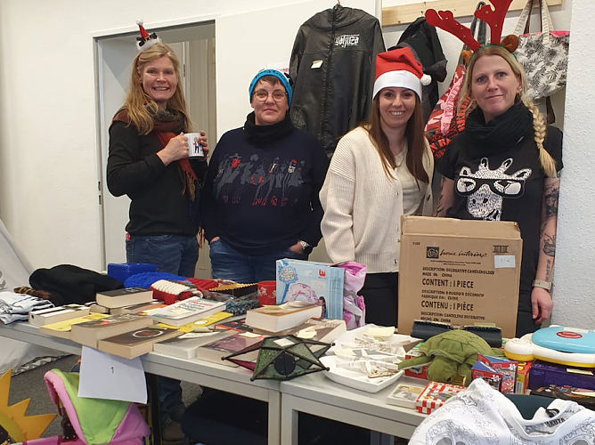 Das IWK pr&auml;sentierte sich zum Tag der offenen T&uuml;r weihnachtlich (Foto: IWK)