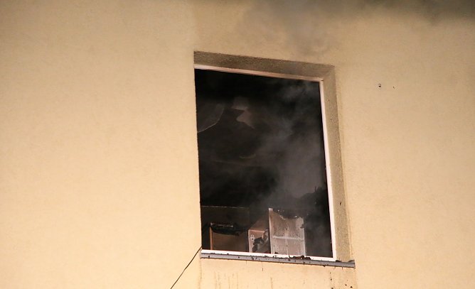 Wohnungsbrand in Bleicherode (Foto: Silvio Dietzel) Wohnungsbrand in Bleicherode (Foto: Silvio Dietzel)