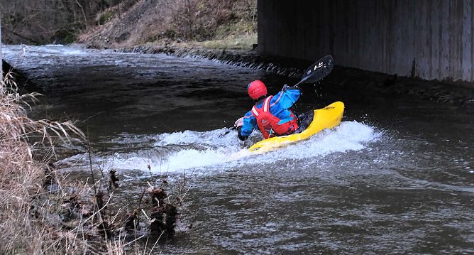 Rafting in der Bere (Foto: Peter Blei) Rafting in der Bere (Foto: Peter Blei)