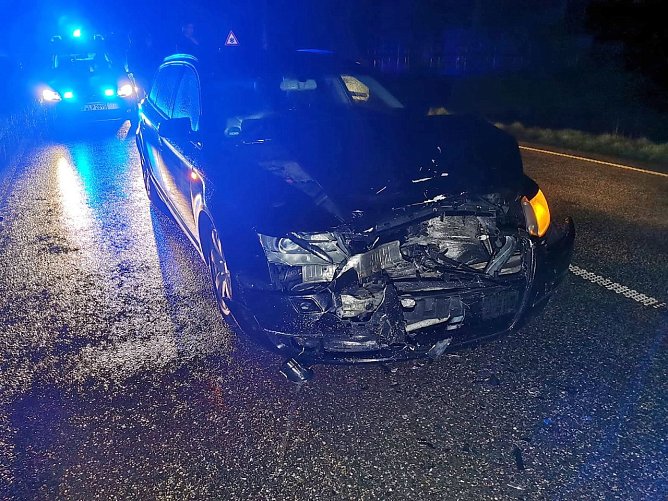 Unfallfahrzeug (Foto: S. Dietzel)