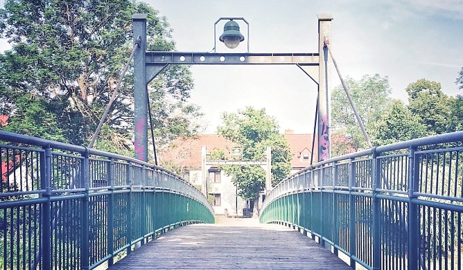Br&uuml;cke am Badehaus (Foto: Stadtverwaltung Nordhausen)
