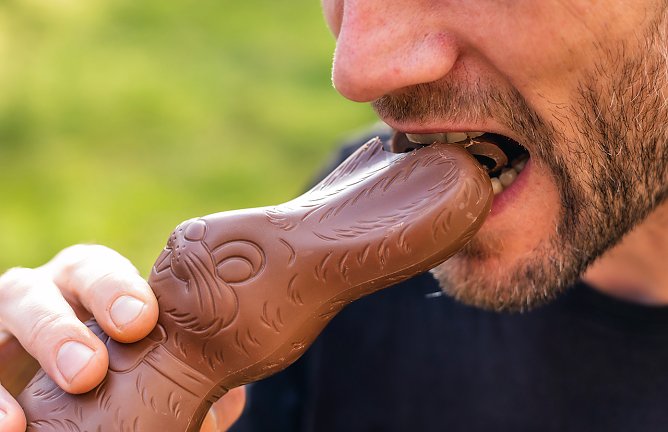 Mehr Appetit auf Osterhasen als auf Weihnachtsm&auml;nner (Foto: NGG)