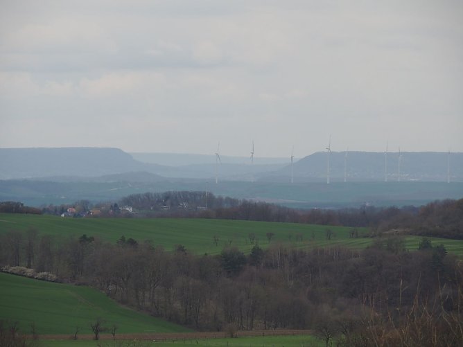 Unser Wetterbild kommt heute von Familie Friedling die diesen Ausblick von der Ebersburg festgehalten haben (Foto: J&uuml;rgen Friedling)