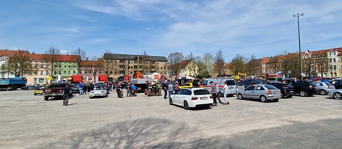 Aufstellung genommen (Foto: nnz)