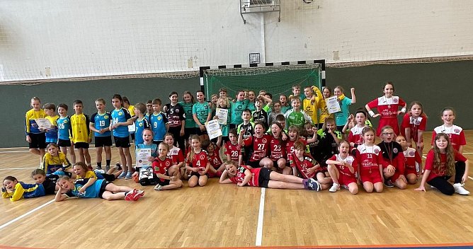 Nordh&auml;user Handball-Kids (Foto: NSV)