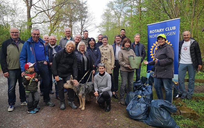 Nordhauseens Rotarier packten an (Foto: H.Seidel)