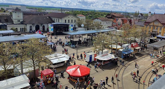 Bahnhofsfest in Nordhausen (Foto: Peter Blei)
