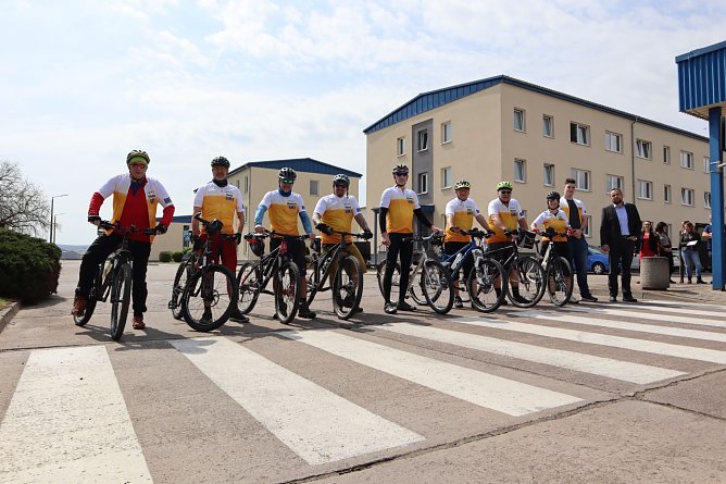 Gestartet wurde am Werkstor in Nordhausen (Foto: Schachtbau Nordhausen)