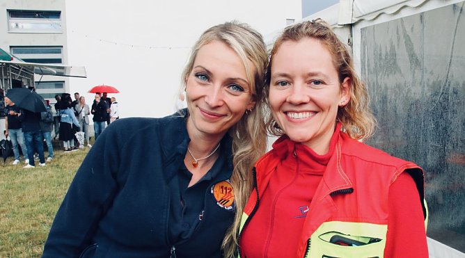 Ein Fest f&uuml;r die Unerm&uuml;dlichen - am S&uuml;dharz-Klinikum durfte zum Sommerfest wieder ungezwungen gefeiert werden (Foto: agl)