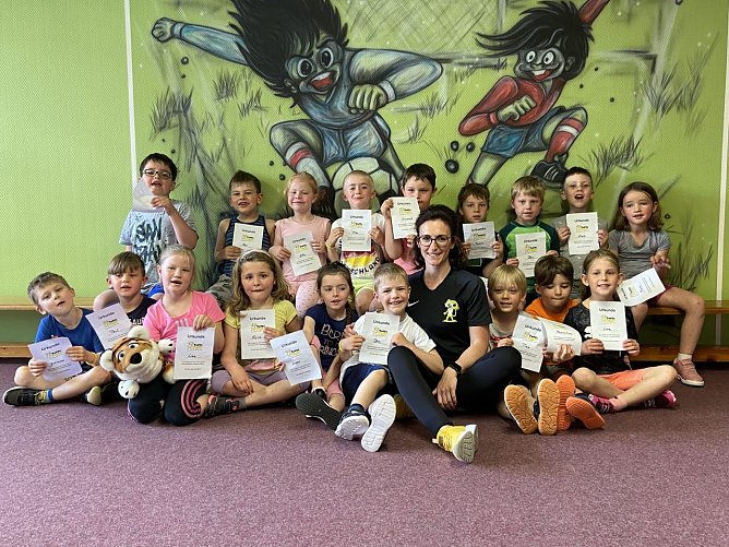 Die Bleicheröder Knirpse (Foto: WBG) Die Bleicheröder Knirpse (Foto: WBG)