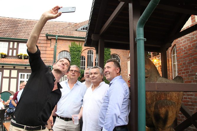 Noch schnell ein Selfie bevor es losgeht (Foto: agl)