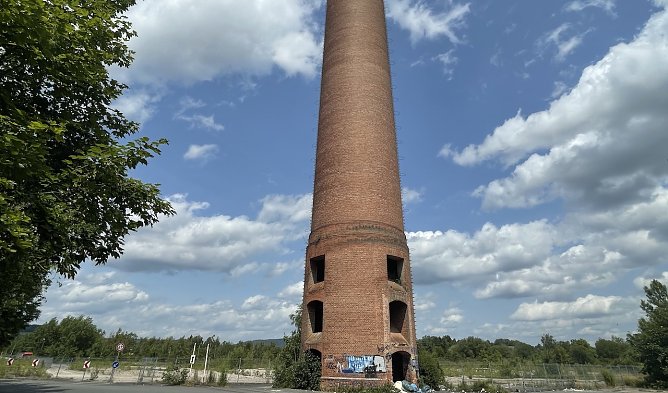 Schornstein in Niedersachswerfen (Foto: T.Sch&auml;fer)