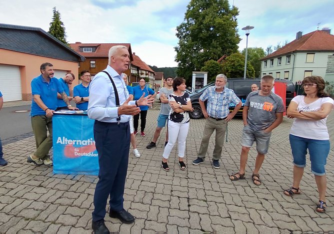 J&ouml;rg Prophet zu Gast in Steigerthal (Foto: Cornelia Wilhelm)