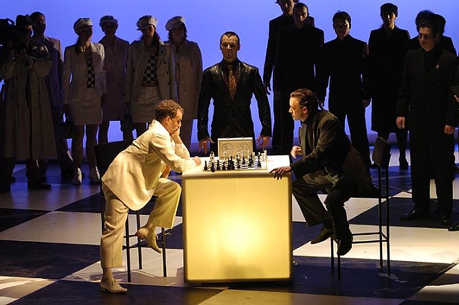 Schach im Theater (Foto: R. Obst)