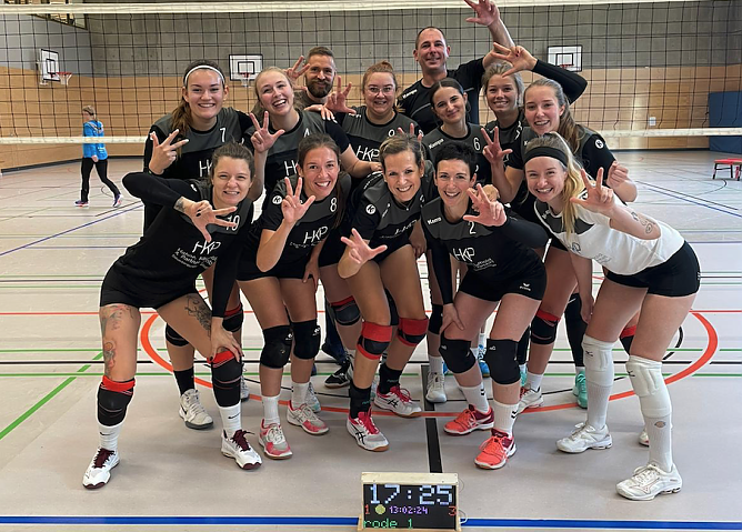 Bleicherodes Volleyballerinnen kehrten erfolgreich aus Weimar zur&uuml;ck (Foto: VG Bleicherode)