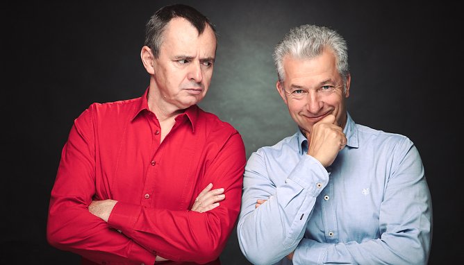 Die Herren Fr&ouml;hlich und Ufer (Foto: Agentur/Tabakspeicher)