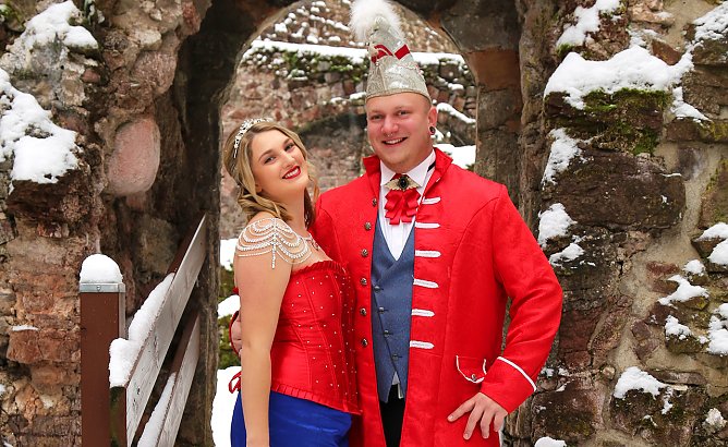 Prinzessin Chantal I. und Prinz Kevin III. wollen Landesprinzenpaar werden (Foto: OCV)