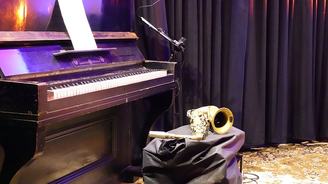 Klavier und Saxophon - keine Worte (Foto: nnz)