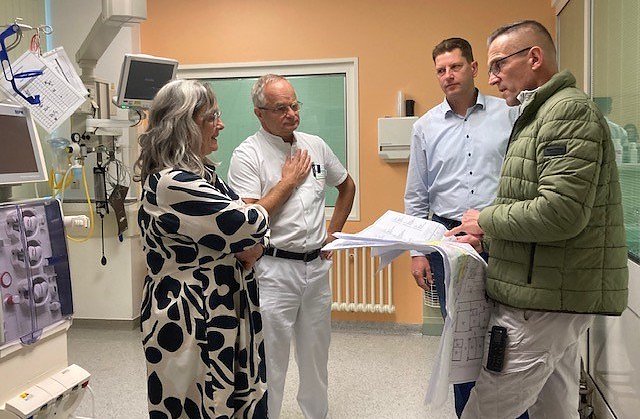 Ministerin Werner zu besichtigen im Südharz Klinikum (Foto: SHK) Ministerin Werner zu besichtigen im Südharz Klinikum (Foto: SHK)