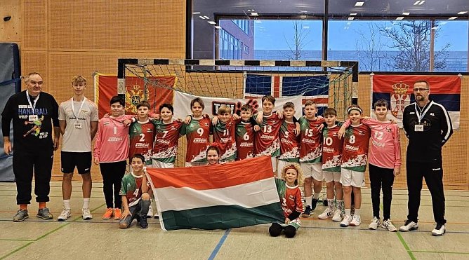 Die Nordh&auml;user Jungs (verkleidet als Magyaren) belegten einen guten Mittelfeldplatz bei der "EM" (Foto: NSV)