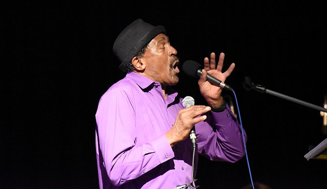 Napoleon Murphy Brock, legend&auml;rer S&auml;nger der Mothers of Invention (Foto: Dirk Schr&ouml;ter)