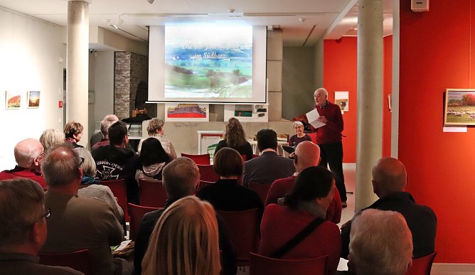 Heinke und Rolf Richter bei ihrem Vortrag (Foto: LPV) Heinke und Rolf Richter bei ihrem Vortrag (Foto: LPV)