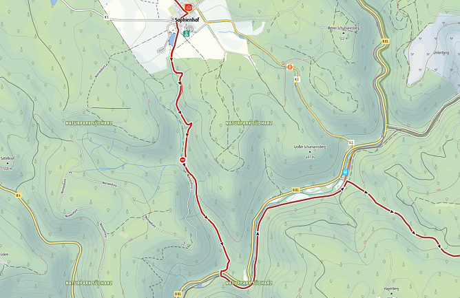 Sperrung bei Sophienhof (Foto: Pressestelle Landratsamt) Sperrung bei Sophienhof (Foto: Pressestelle Landratsamt)