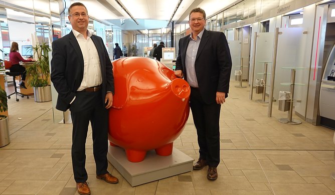 Die beiden Vorst&auml;nde der KSK: Jan Oberb&uuml;chler (links) und Thomas Seeber (Foto: nnz)