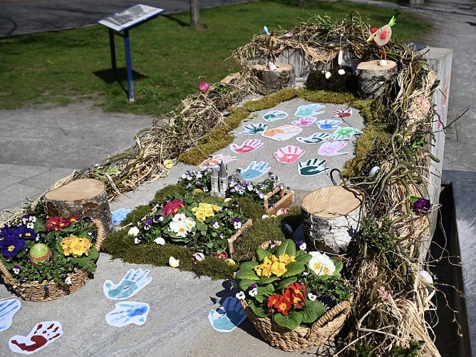 Im letzten Jahr gestaltete der KILA den Lutherbrunnen (Foto: Frank Tuschy)