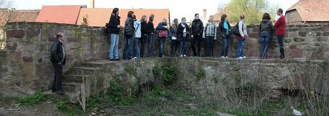 Schloss Heringen besichtigt (Foto: Neblung)