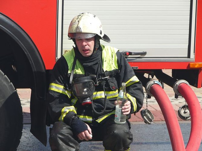 Brand in Hesserode (Foto: nnz)