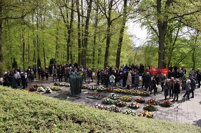 Gedenkveranstaltung zum 79. Tag der Befreiung des KZ Mittelbau-Dora (Foto: agl)