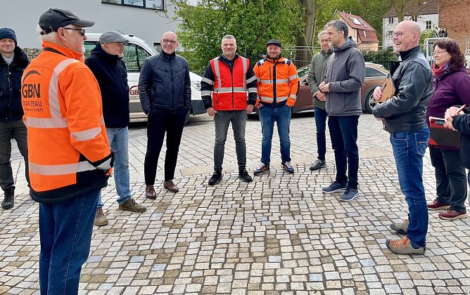 Freigabe des Quartiers am Rosengarten (Foto: Stadtverwaltung Nordhausen) Freigabe des Quartiers am Rosengarten (Foto: Stadtverwaltung Nordhausen)