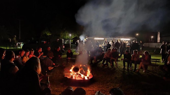 Maisprung in Kleinbodungen (Foto: Daniela Steinecke) Maisprung in Kleinbodungen (Foto: Daniela Steinecke)