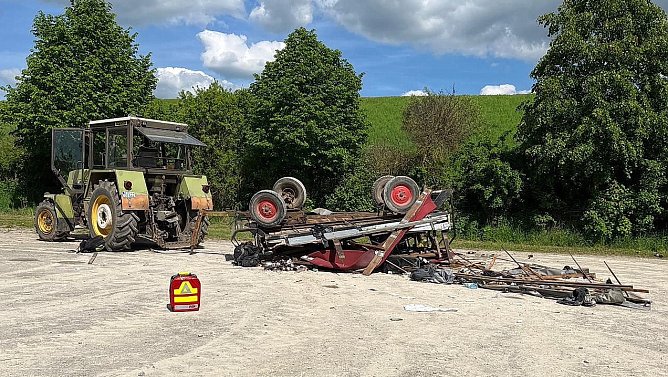 Kremser-Unfall im Eichsfeld (Foto: S.Dietzel)