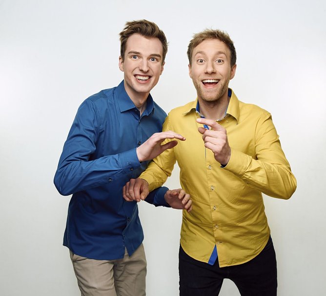 Bernard Liebermann und Daniel Gracz (Foto: Leipziger Pfeffermühler) Bernard Liebermann und Daniel Gracz (Foto: Leipziger Pfeffermühler)