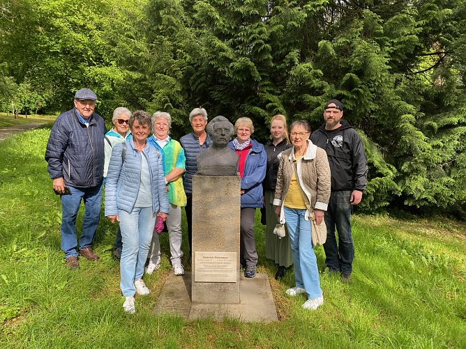 Der Nordh&auml;user Harzklub zu Gast im Park Hohenrode (Foto: Sabine Mehne)