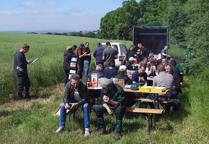 Feldtag in Mauderode-herreden (Foto: Susann Goldhammer)