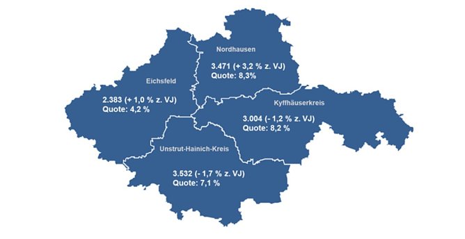 Nordthüringer Arbeitsmarkt im Mai (Foto: Agentur für Arbeit) Nordthüringer Arbeitsmarkt im Mai (Foto: Agentur für Arbeit)