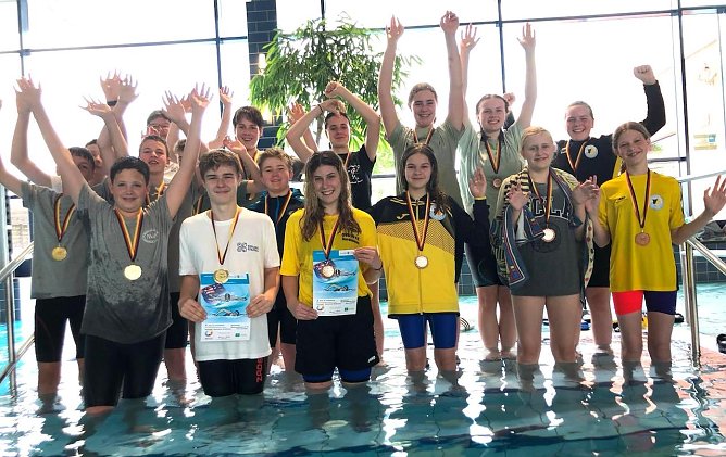 Humboldtianer erfolgreich beim Landesfinale Schwimmen (Foto: T.Lattermann)