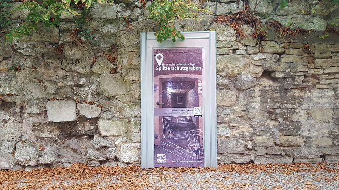 Splitterschutzgraben (Foto: Stadtverwaltung Nordhausen)