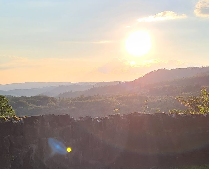 Am l&auml;ngsten Tag des Jahres auf der Burgruine Hohenstein (Foto: Corinna Reinboth)