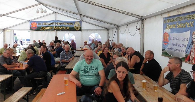 Sommerfest und Jubil&auml;um gefeiert (Foto: W. Schumann)