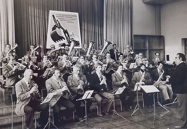 Kurz nach der Gründung der Nordhäuser Blasmusik: Aufnahme aus dem Jahr 1975 (Foto: T.Mehlis) Kurz nach der Gründung der Nordhäuser Blasmusik: Aufnahme aus dem Jahr 1975 (Foto: T.Mehlis)