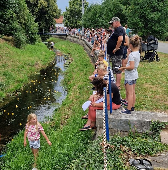Das große Entenrennen im Jahr 2023 (Foto: Daniela Steinecke) Das große Entenrennen im Jahr 2023 (Foto: Daniela Steinecke)